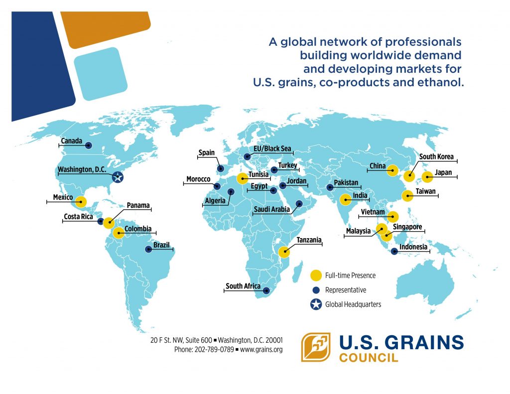 Usgc Global Presence U S Grains Council