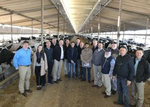 image of 16 People Standing In Cattle Ranch