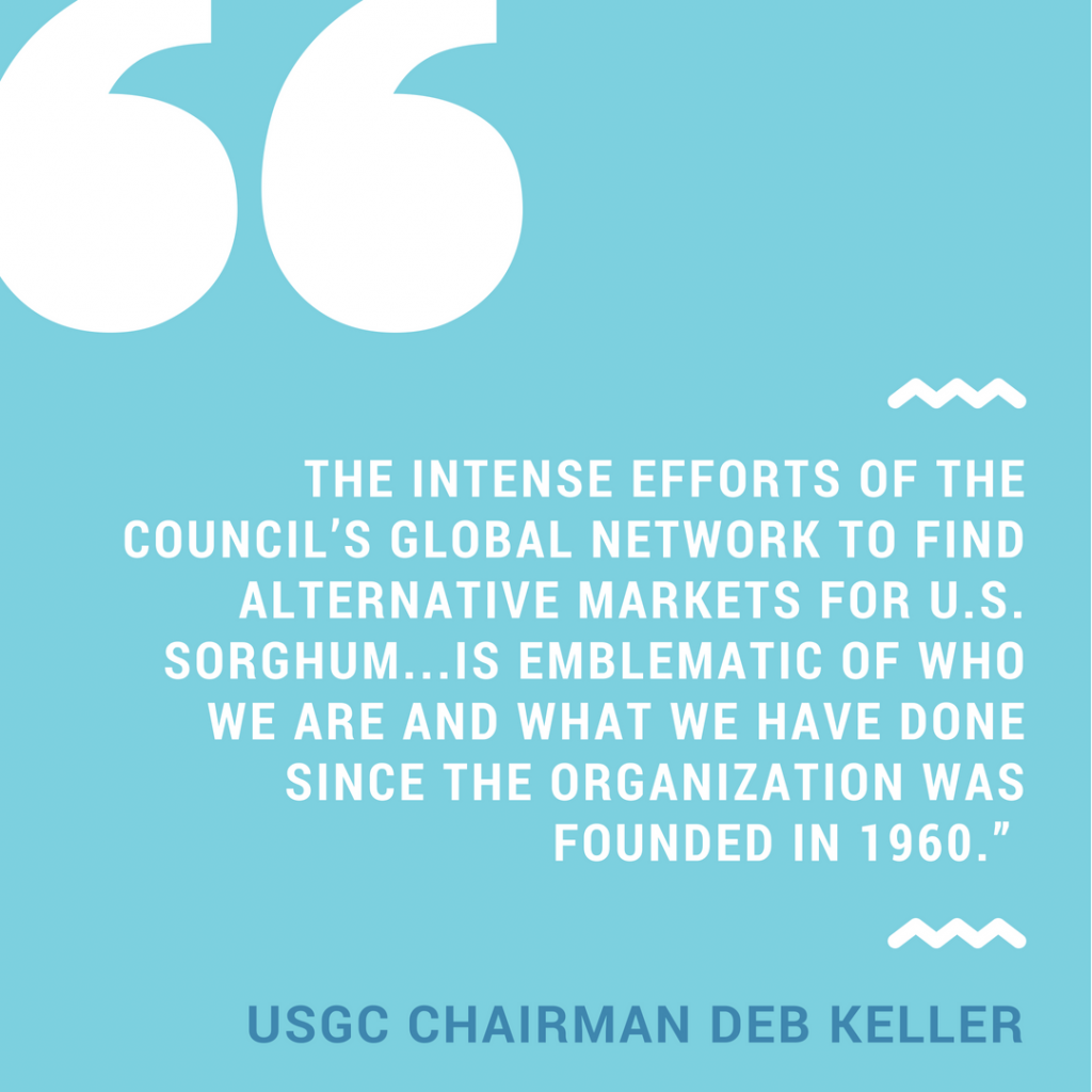 Deb Keller Quote on Sorghum