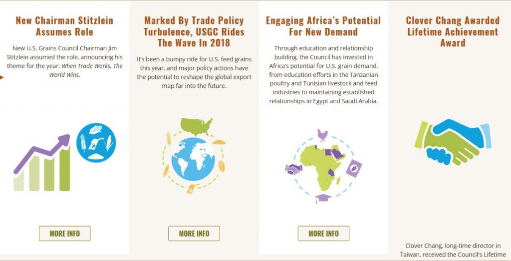 an infographic different market development and trade policy stories