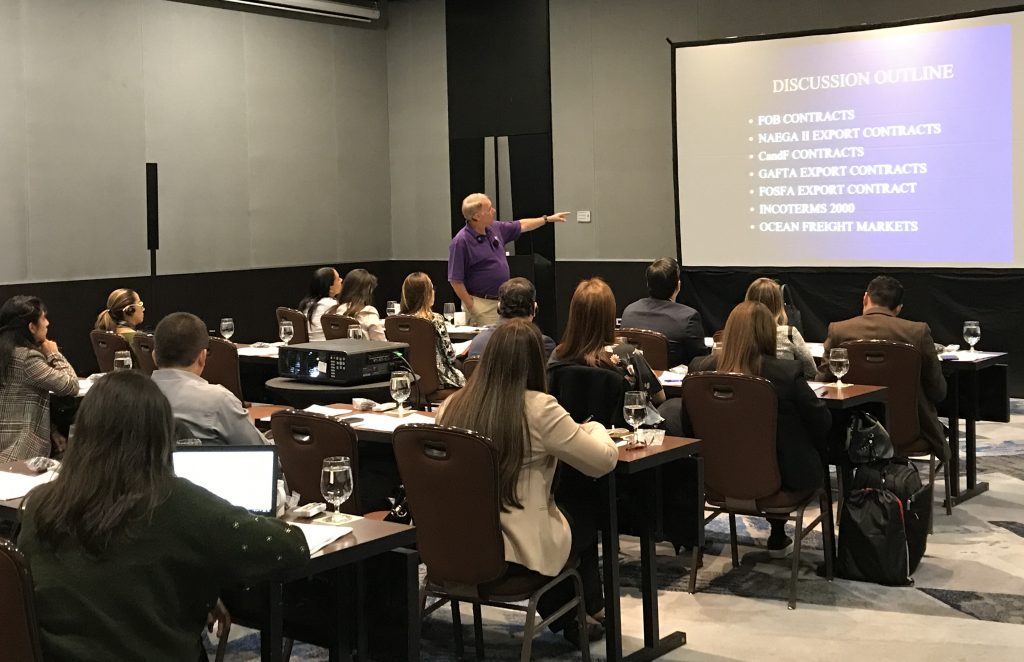 2019 Boot Camp in Latin America- photo of attendees listening to a man present