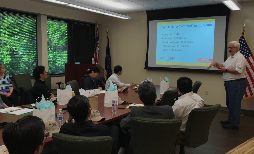 2019 Vietnam Ethanol Team- listening to a man present