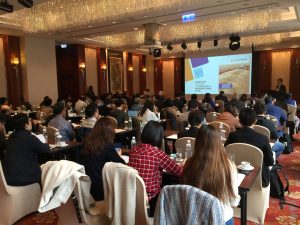 a group of people attending a Crop Quality Seminar in Taiwan