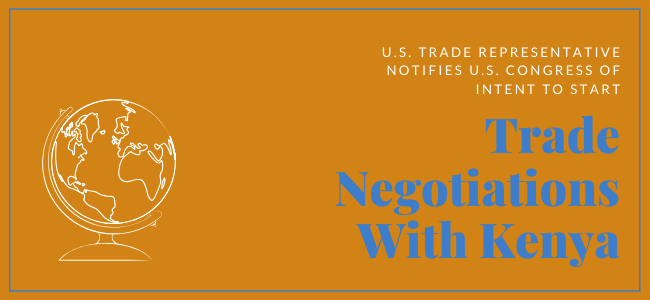 Trade Negotiations With Kenya Cover