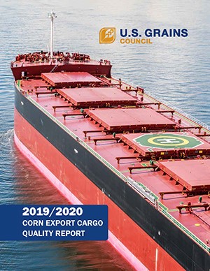 2019/2020 Corn Export Cargo Quality Report Cover