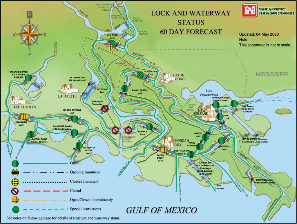 Grains Go With The Flow: U.S. Inland Waterway System Operating Normally ...