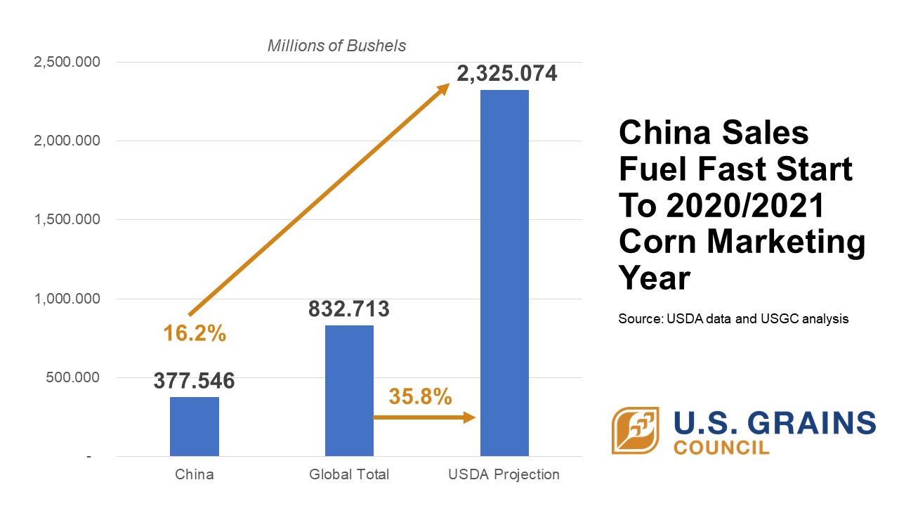 China Sales Chart