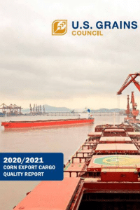 2020/2021 Corn Export Cargo Quality Report Cover