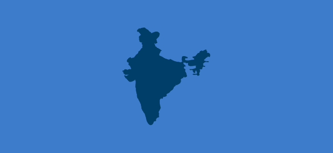 image of the outline of India