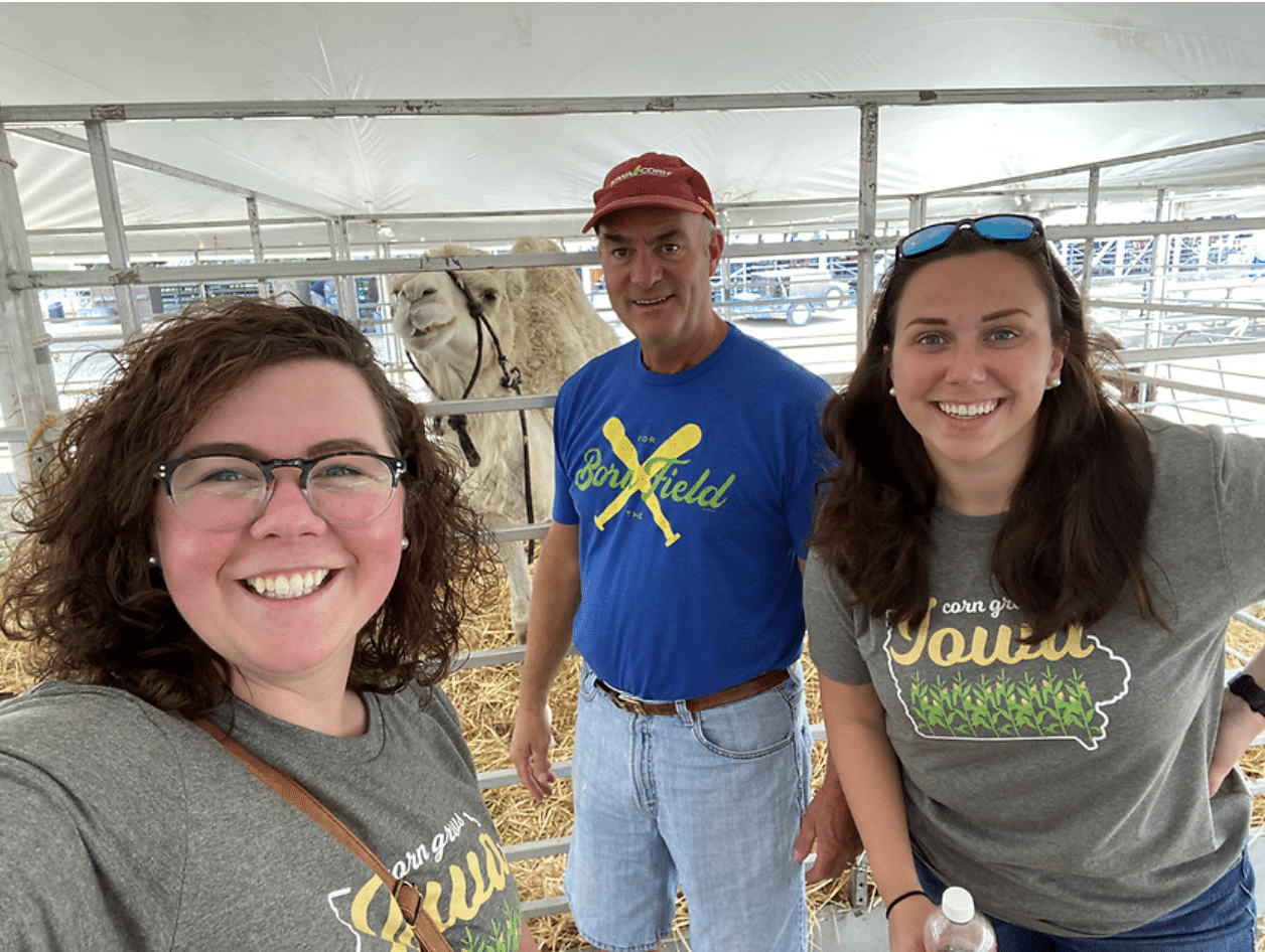 People on a farm