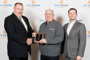 image of a man receiving an award