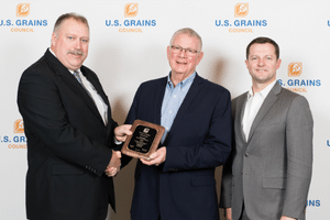 image of a man receiving an award