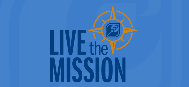Live the Mission logo