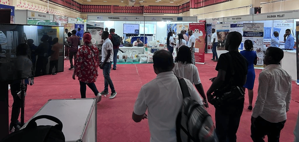 image of people at a trade show